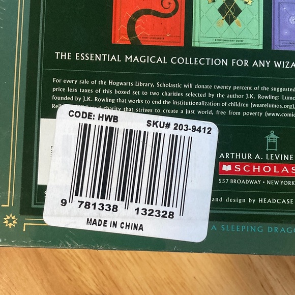 Hogwarts Library Hardcover Books - Picture 7 of 7